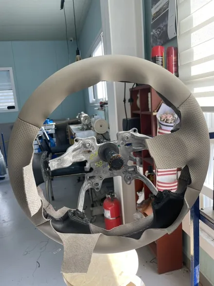 더핸들 랜드로버 디스커버리4 핸들가죽교체 작업 / 남양주 별내면