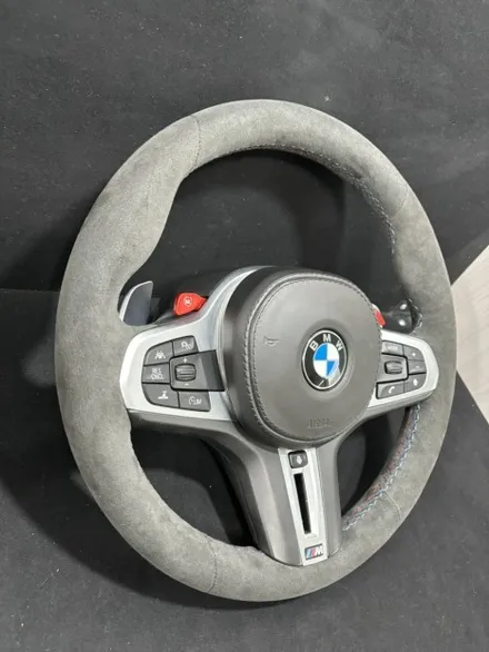 더핸들 bmw m5 f90 핸들 알칸타라 작업 / 남양주 별내면
