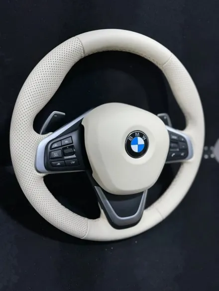 더핸들 bmw x1 f48 핸들가죽컬러변경 가죽교체 작업 / 남양주 별내면