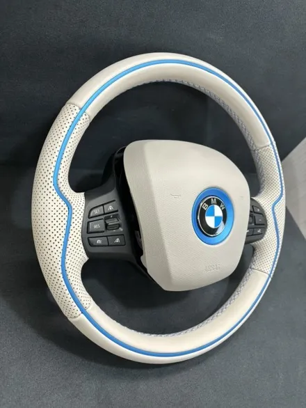 더핸들 bmw i3 핸들가죽교체 복원작업 / 남양주 별내면