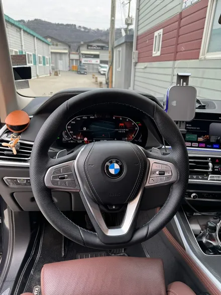 더핸들 bmw x7 핸들가죽교체 복원작업 / 남양주 별내면