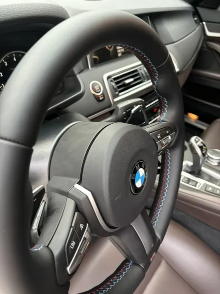 bmw 5시리즈 f10 m핸들 가죽교체 복원작업 / 남양주 별내면