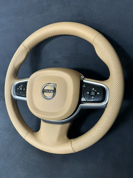 더핸들 볼보 xc90 핸들엠버브라운 작업 / 남양주 별내면