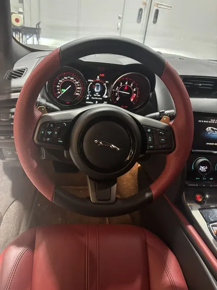 더핸들 재규어 F-TYPE 핸들가죽교체 / 남양주 별내면
