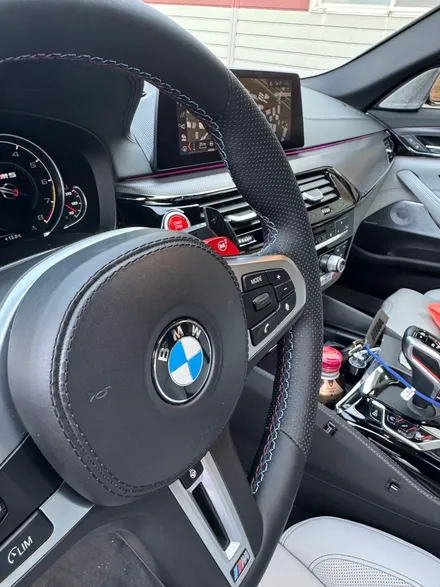 더핸들 bmw m5 f90 핸들가죽교체 복원작업 / 남양주 별내면