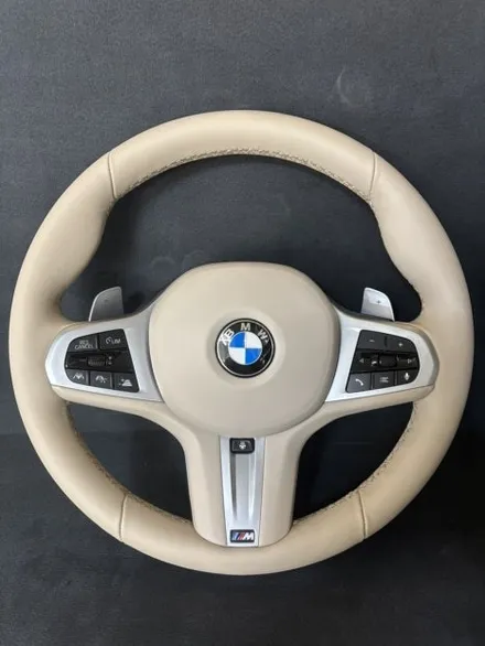 더핸들 bmw x4 g02 베이지핸들 가죽교체 복원작업 / 남양주 별내면