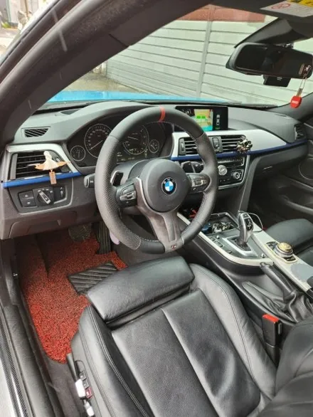 더핸들 BMW 420d F32 핸들 가죽 교체 복원 / 남양주 별내면