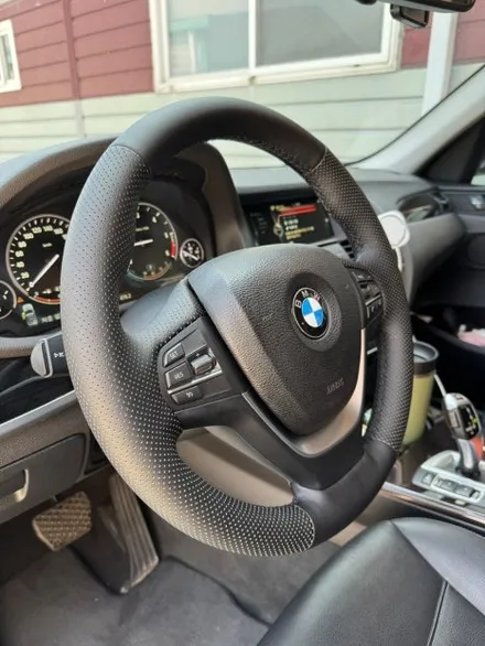 더핸들 BMW X3 20d xDrive F25 핸들 가죽 교체 & 복원 작업 / 남양주 별내면