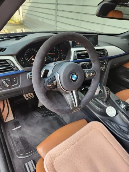 더핸들 BMW 4시리즈 & 7시리즈 핸들 알칸타라 가죽 교체 작업기 / 남양주 별내면