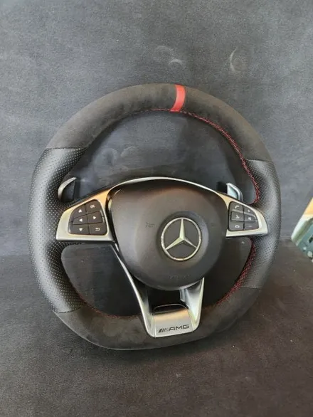 [더핸들]벤츠 GLA 45 AMG & 레인지로버 보그 핸들 가죽교체 복원 작업기 / 남양주 별내면