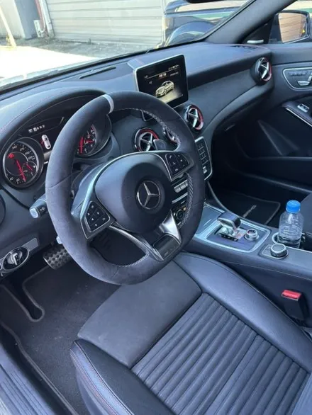 [더핸들]벤츠 CLA45 AMG 4MATIC C117 핸들가죽교체 알칸타라 작업 / 남양주 별내면