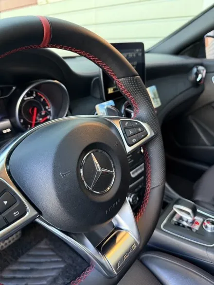 [더핸들]벤츠 CLA45 AMG 4MATIC C117 핸들가죽교체 복원작업 / 남양주 별내면