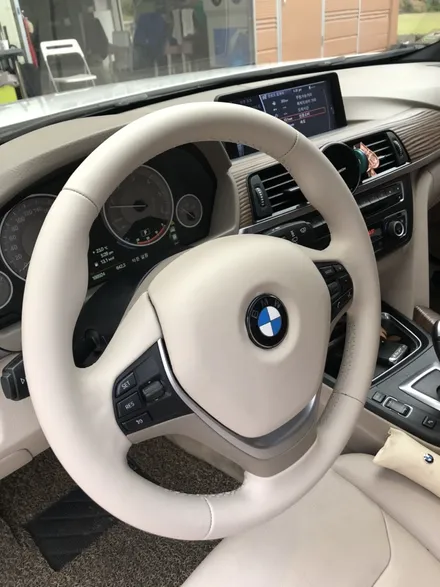 더핸들 bmw 320d f30 핸들가죽교체 및 에어백커버 가죽감싸기작업 / 남양주 별내면
