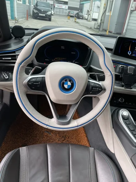 bmw i8 핸들베이지 가죽교체 (더핸들본점) / 남양주 별내면
