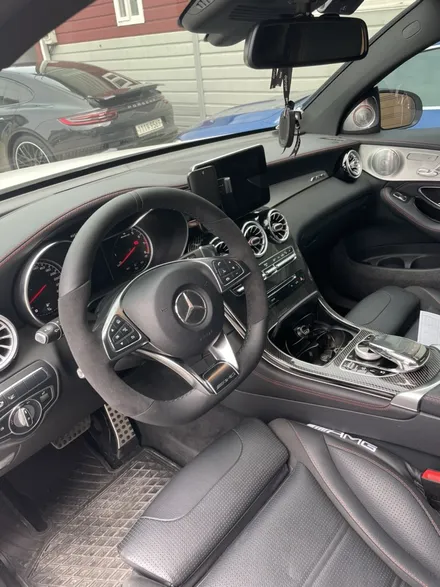 벤츠 glc 43amg x253 핸들가죽교체 복원 / 남양주 별내면