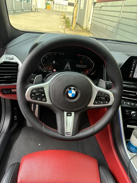 더핸들 bmw 840i g15 핸들복원 가죽교체 작업 / 남양주 별내면