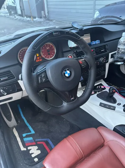 더핸들 bmw e92 m3 퍼포먼스핸들 가죽교체 복원작업 / 남양주 별내면