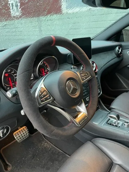 [더핸들]벤츠 CLA 45 AMG 4MATIC C117 순정 알칸타라 핸들 오염·손상 → 신품급 복원 작업기 / 남양주 별내면
