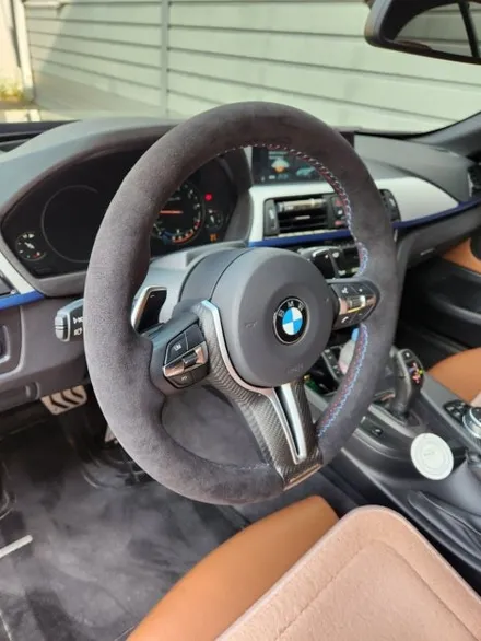더핸들 BMW 4시리즈 & 7시리즈 핸들 알칸타라 가죽 교체 작업기 / 남양주 별내면