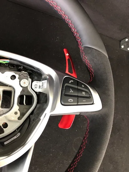 벤츠 a클래스 a43 amg 핸들가죽교체 작업^^ / 남양주 별내면