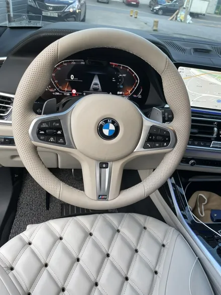 bmw x7 g07 핸들베이지 가죽교체 (더핸들) / 남양주 별내면