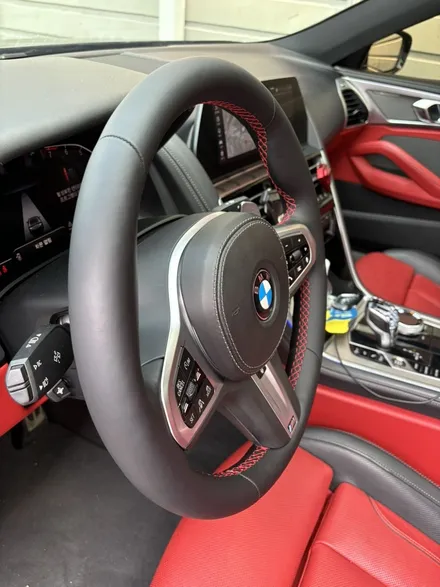 더핸들 bmw 840i g15 핸들복원 가죽교체 작업 / 남양주 별내면