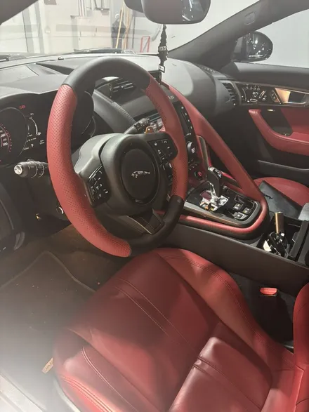 더핸들 재규어 F-TYPE 핸들가죽교체 / 남양주 별내면