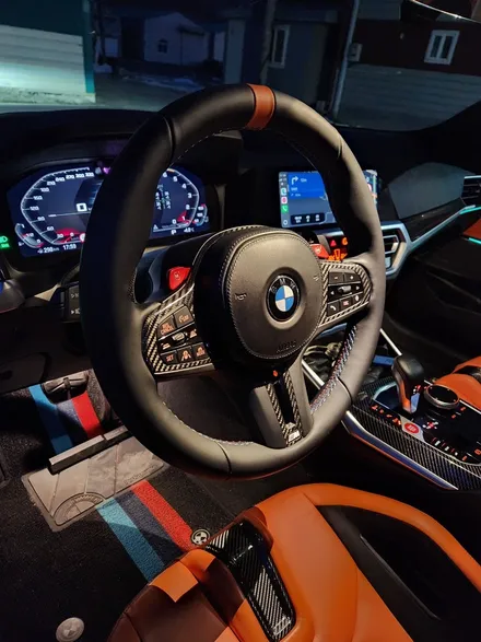 더핸들 bmw m3 g80 핸들가죽교체 작업 / 남양주 별내면