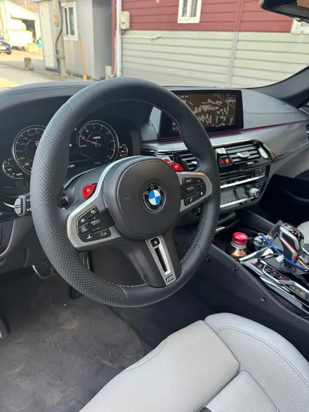 더핸들 bmw m5 f90 핸들가죽교체 복원작업 / 남양주 별내면