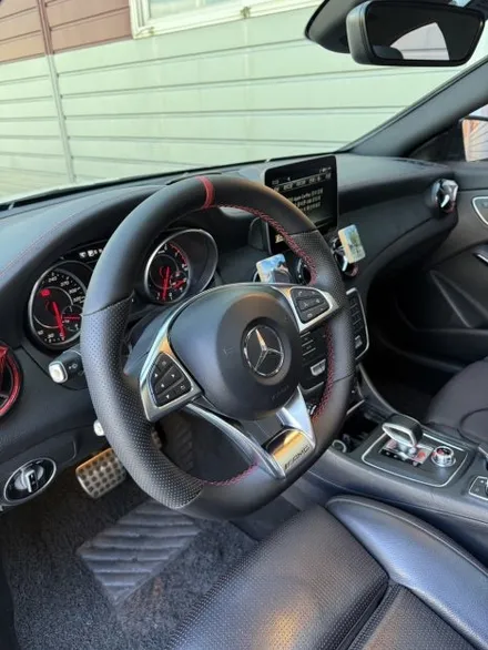 [더핸들]벤츠 CLA45 AMG 4MATIC C117 핸들가죽교체 복원작업 / 남양주 별내면