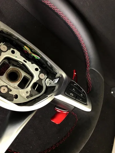 벤츠 a클래스 a43 amg 핸들가죽교체 작업^^ / 남양주 별내면