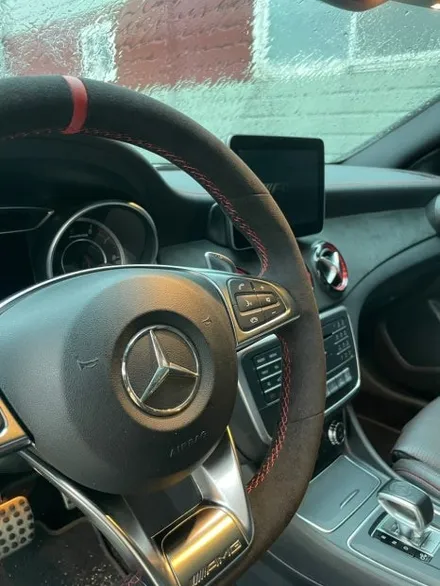 [더핸들]벤츠 CLA 45 AMG 4MATIC C117 순정 알칸타라 핸들 오염·손상 → 신품급 복원 작업기 / 남양주 별내면