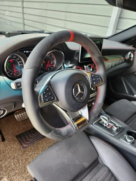 [더핸들]벤츠 GLA 45 AMG & 레인지로버 보그 핸들 가죽교체 복원 작업기 / 남양주 별내면