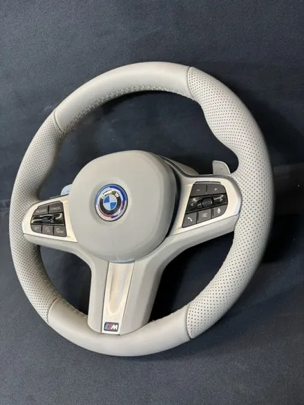 [더핸들] BMW X6 40i G06 핸들 컬러변경 & 가죽교체(가죽감싸기) 작업! / 남양주 별내면