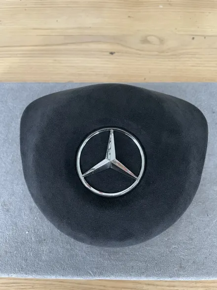 더핸들 벤츠 slc 43amg 핸들 알칸타라 작업 / 남양주 별내면