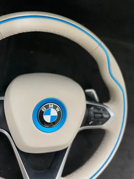bmw i8 핸들가죽교체! / 남양주 별내면