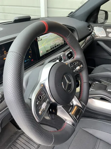 더핸들 벤츠 gle 53amg w167 핸들가죽교체 복원작업 / 남양주 별내면