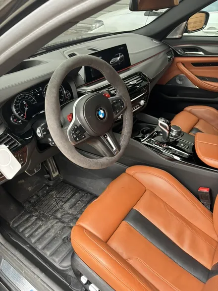 더핸들 bmw m5 f90 핸들 알칸타라 작업 / 남양주 별내면