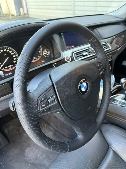 더핸들 bmw 7시리즈 740li f01 핸들가죽교체 복원작업 / 남양주 별내면