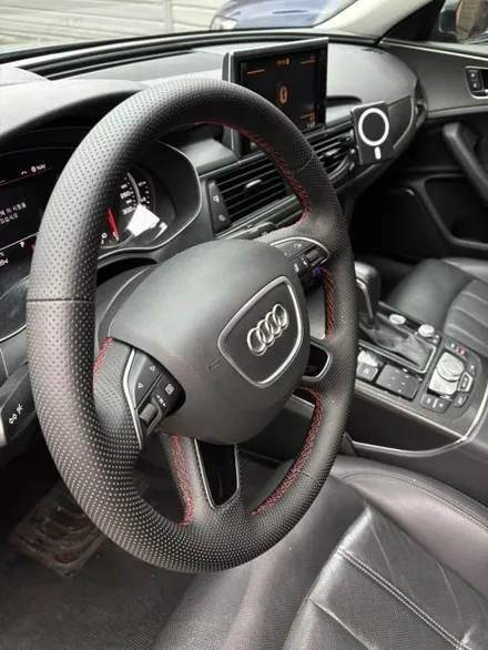 [더핸들]아우디 A6 TDI C7 핸들 가죽교체 복원작업 / 남양주 별내면