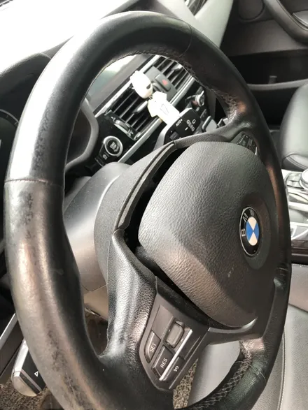 더핸들 bmw x3 핸들가죽교체/핸들가죽복원 작업 / 남양주 별내면
