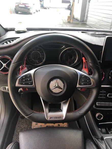 벤츠 a클래스 a43 amg 핸들가죽교체 작업^^ / 남양주 별내면