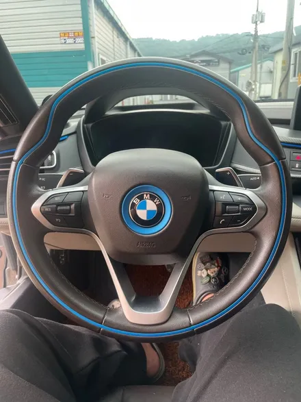 bmw i8 핸들베이지 가죽교체 (더핸들본점) / 남양주 별내면