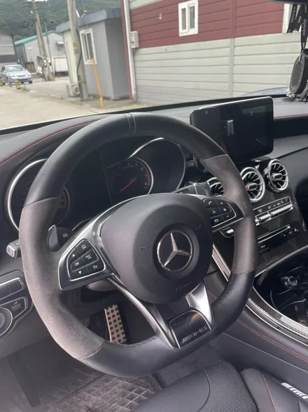 벤츠 glc 43amg x253 핸들가죽교체 복원 / 남양주 별내면