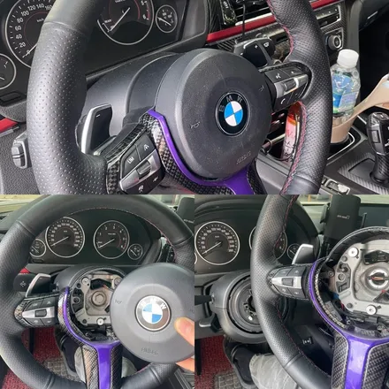 더핸들 bmw핸들 가죽교체!! / 남양주 별내면