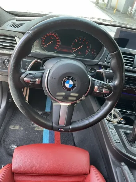 더핸들 bmw m핸들 알칸타라작업 / 남양주 별내면
