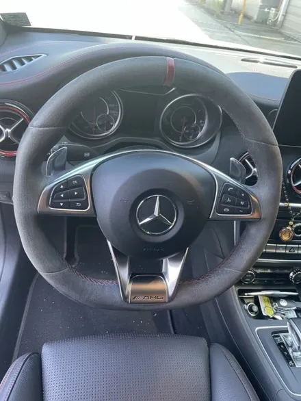 더핸들 벤츠 cla 45amg c117 핸들가죽교체 복원작업 / 남양주 별내면