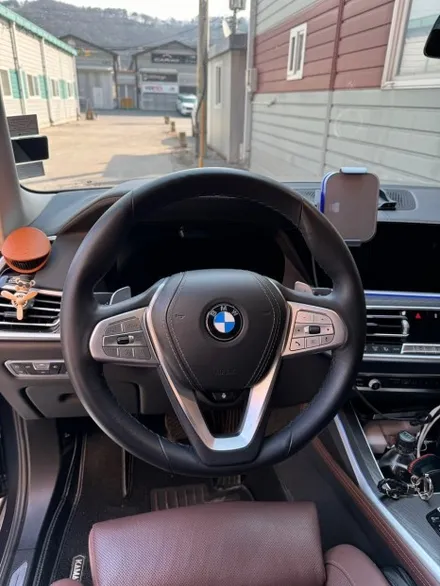 더핸들 bmw x7 핸들가죽교체 복원작업 / 남양주 별내면