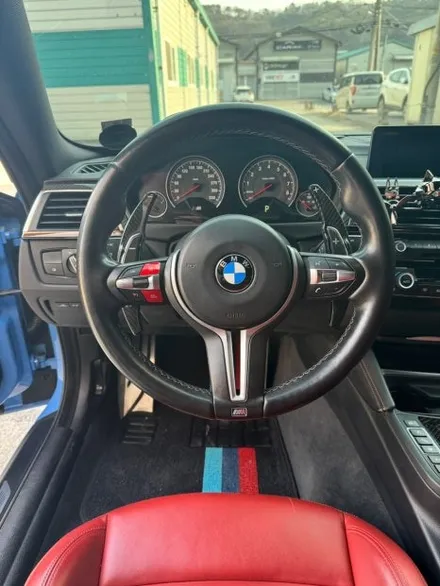 더핸들 bmw m4 f82 알칸타라핸들 작업 / 남양주 별내면