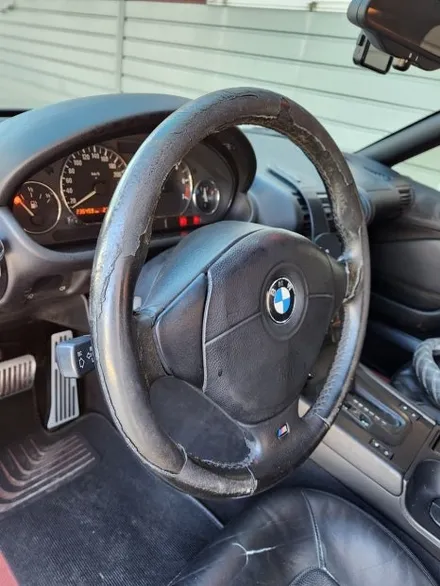 더핸들 bmw z3 핸들복원 가죽교체 작업 / 남양주 별내면